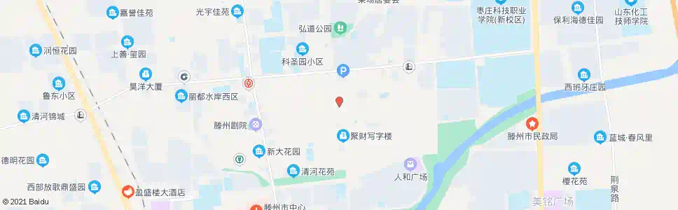 枣庄塔寺北街_公交站地图_枣庄公交_妙搜公交查询2025