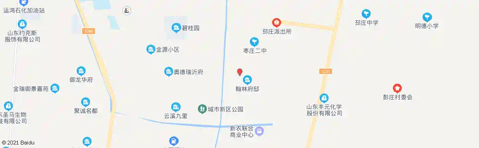 枣庄二中南门_公交站地图_枣庄公交_妙搜公交查询2025