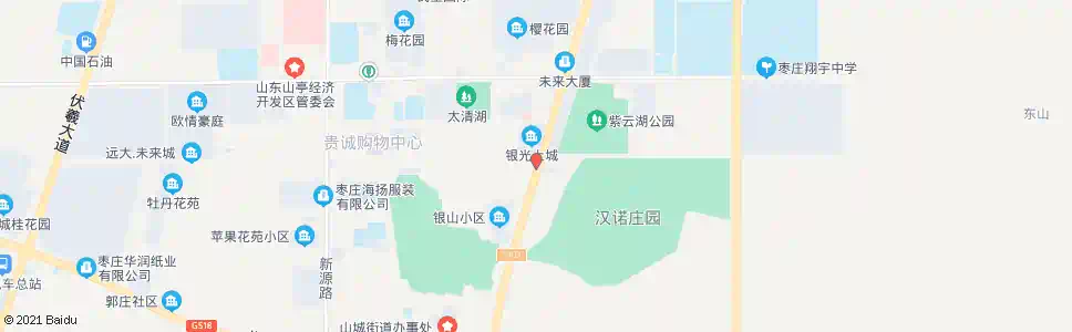 枣庄市交警大队_公交站地图_枣庄公交_妙搜公交查询2025