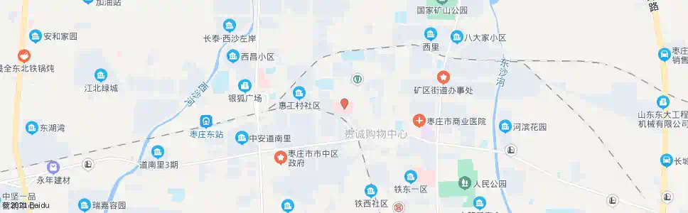 枣庄市中医院_公交站地图_枣庄公交_妙搜公交查询2025