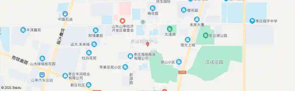 枣庄朝阳商场_公交站地图_枣庄公交_妙搜公交查询2025
