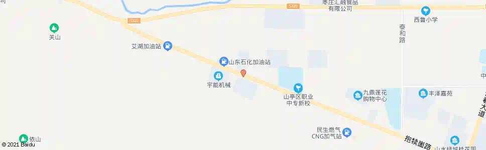 枣庄民康庄园_公交站地图_枣庄公交_妙搜公交查询2025