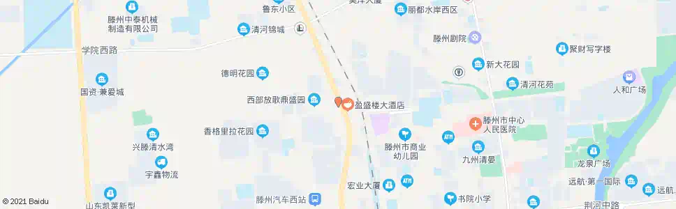枣庄美明佳苑_公交站地图_枣庄公交_妙搜公交查询2025