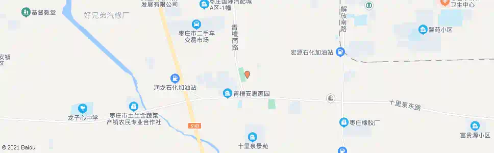 枣庄磷肥厂_公交站地图_枣庄公交_妙搜公交查询2025