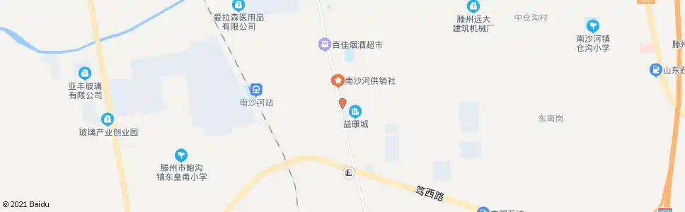 枣庄南沙河北街_公交站地图_枣庄公交_妙搜公交查询2025
