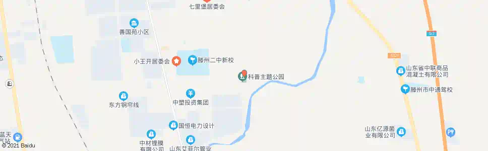枣庄王开三村_公交站地图_枣庄公交_妙搜公交查询2025
