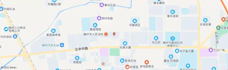 枣庄滕州市武装部_公交站地图_枣庄公交_妙搜公交查询2025