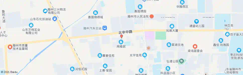 枣庄周楼村_公交站地图_枣庄公交_妙搜公交查询2025