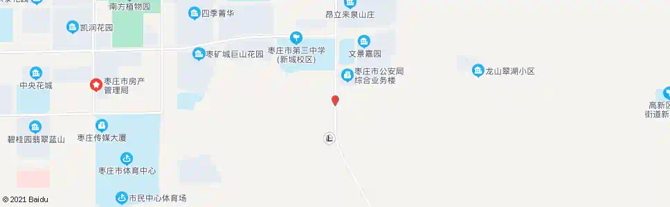 枣庄长白山路_公交站地图_枣庄公交_妙搜公交查询2025