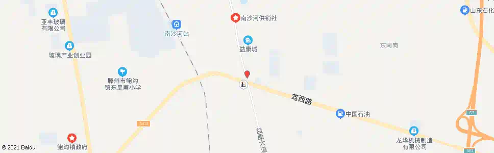 枣庄南沙河镇政府_公交站地图_枣庄公交_妙搜公交查询2025