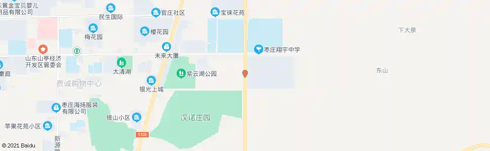 枣庄锦绣花园_公交站地图_枣庄公交_妙搜公交查询2025