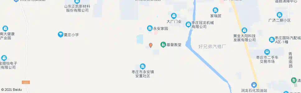 枣庄永安乡政府(光明大道)_公交站地图_枣庄公交_妙搜公交查询2025