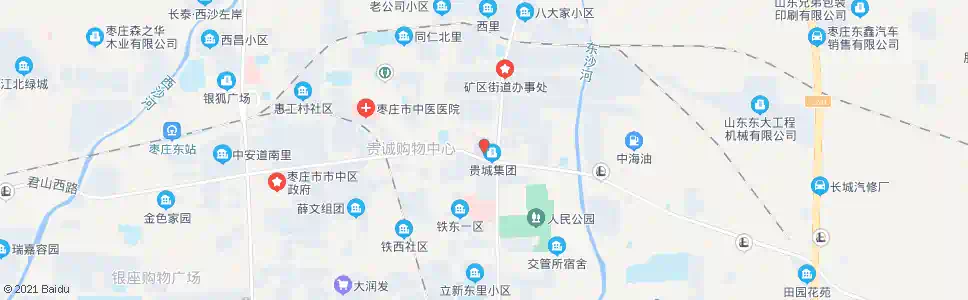 枣庄购物中心_公交站地图_枣庄公交_妙搜公交查询2025