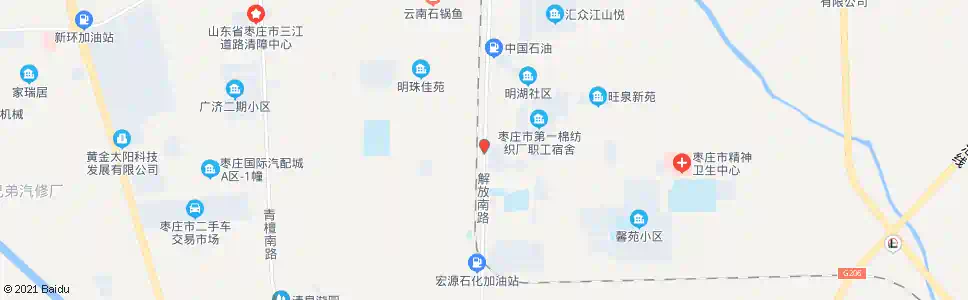 枣庄一棉厂_公交站地图_枣庄公交_妙搜公交查询2025