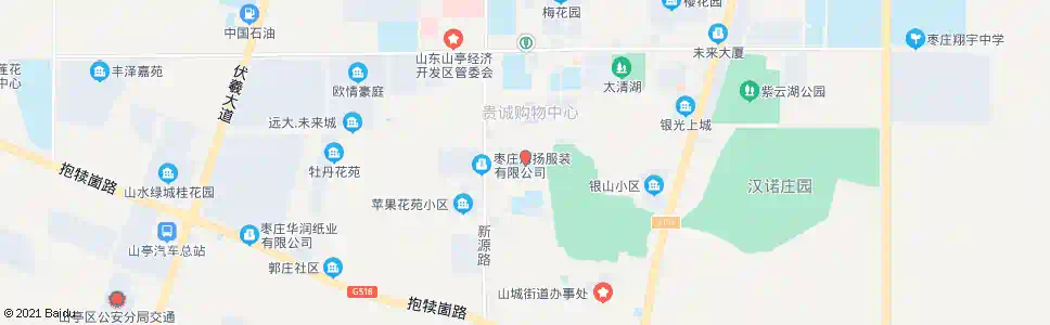 枣庄育才中学_公交站地图_枣庄公交_妙搜公交查询2025