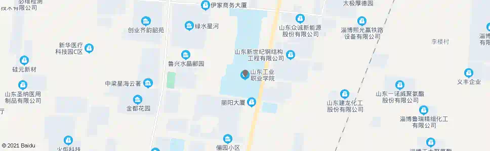淄博化工职业学院_公交站地图_淄博公交_妙搜公交查询2025