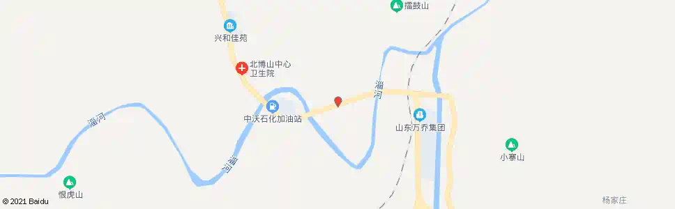 淄博谢家店_公交站地图_淄博公交_妙搜公交查询2025