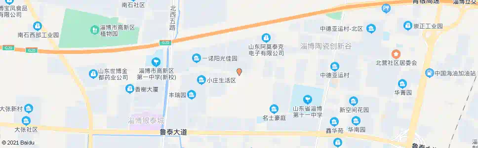 淄博鲁泰纺织北门_公交站地图_淄博公交_妙搜公交查询2025