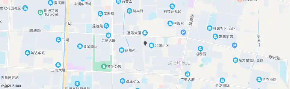 淄博新华医疗小区_公交站地图_淄博公交_妙搜公交查询2025