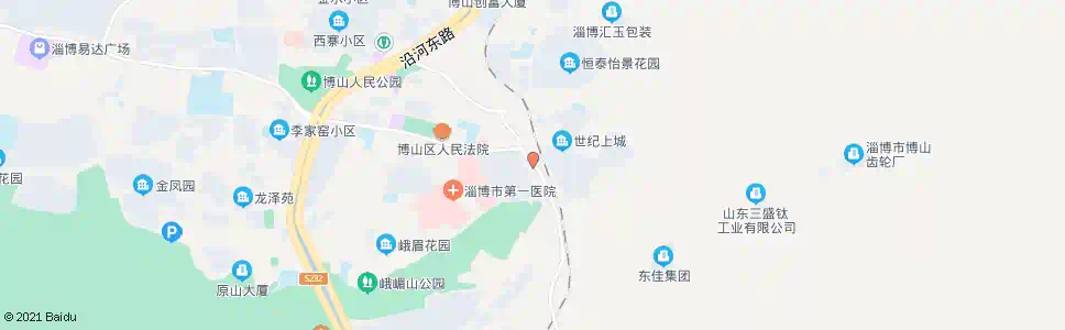 淄博教堂_公交站地图_淄博公交_妙搜公交查询2025