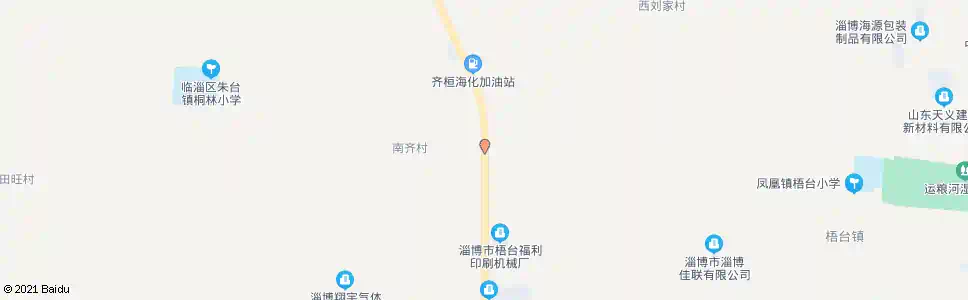 淄博南齐_公交站地图_淄博公交_妙搜公交查询2025