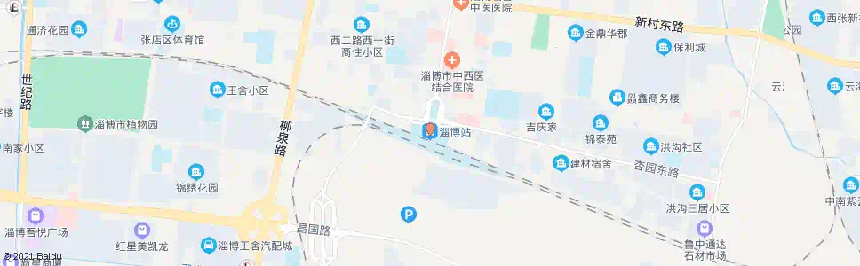 淄博公义_公交站地图_淄博公交_妙搜公交查询2025
