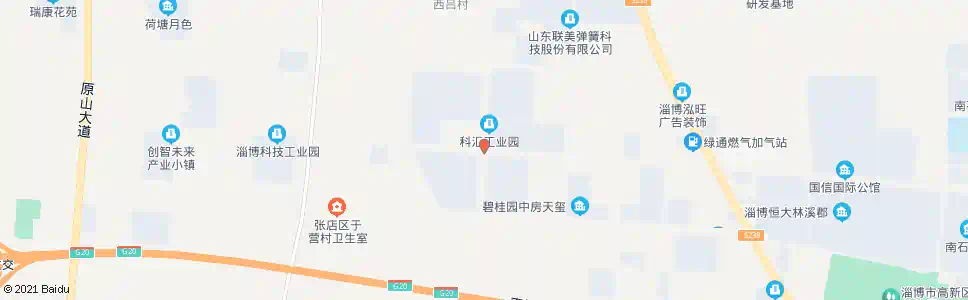 淄博科汇电气西门_公交站地图_淄博公交_妙搜公交查询2025