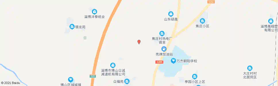 淄博电厂_公交站地图_淄博公交_妙搜公交查询2025