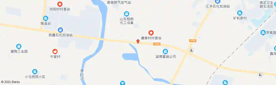 淄博唐家_公交站地图_淄博公交_妙搜公交查询2025