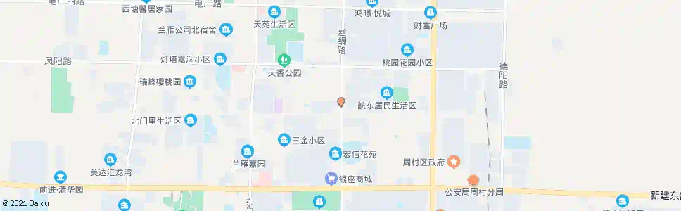 淄博丝绸公司_公交站地图_淄博公交_妙搜公交查询2025