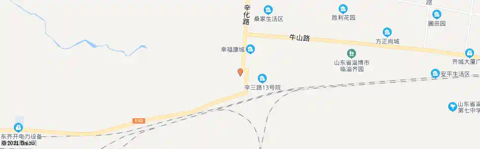 淄博元齐工贸公司_公交站地图_淄博公交_妙搜公交查询2025