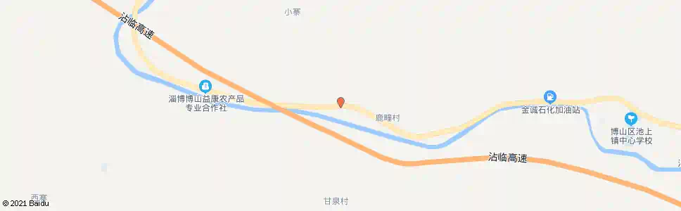 淄博甘泉_公交站地图_淄博公交_妙搜公交查询2025