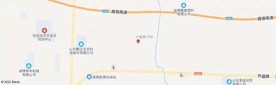 淄博卢家_公交站地图_淄博公交_妙搜公交查询2025