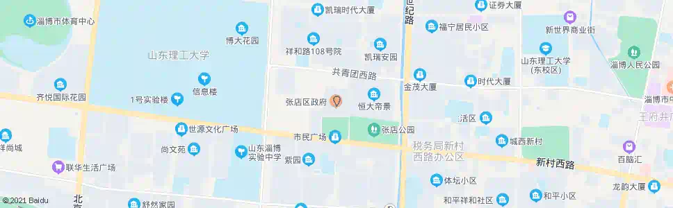 淄博经贸局_公交站地图_淄博公交_妙搜公交查询2025