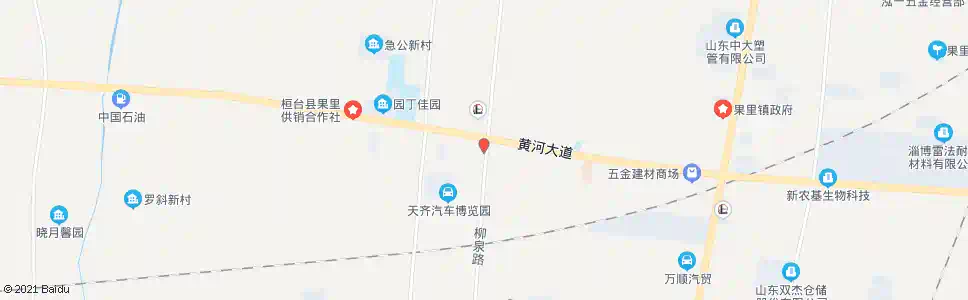 淄博果里_公交站地图_淄博公交_妙搜公交查询2025