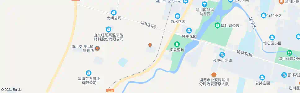 淄博凤凰小区_公交站地图_淄博公交_妙搜公交查询2025