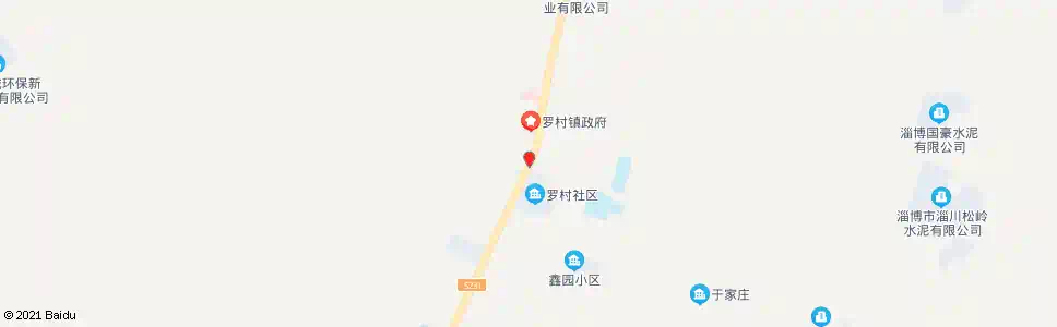 淄博罗村_公交站地图_淄博公交_妙搜公交查询2025