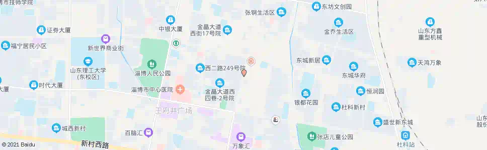 淄博北京同仁堂淄博药店_公交站地图_淄博公交_妙搜公交查询2025