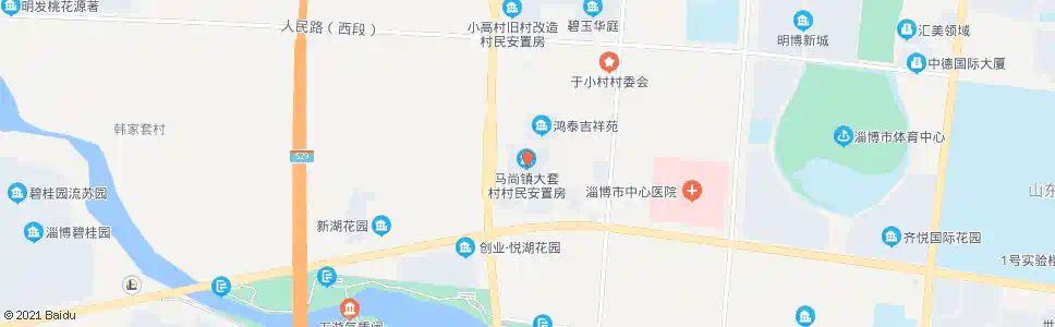 淄博大套村_公交站地图_淄博公交_妙搜公交查询2025