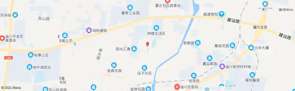 淄博黄家铺_公交站地图_淄博公交_妙搜公交查询2025