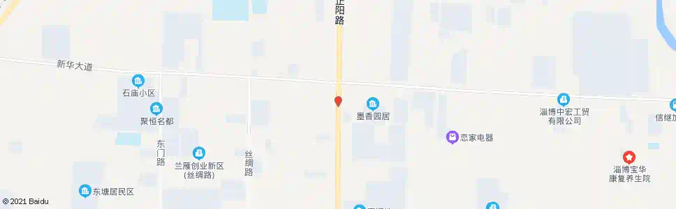 淄博凤阳彩钢厂_公交站地图_淄博公交_妙搜公交查询2025