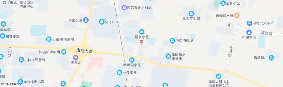 淄博西消防_公交站地图_淄博公交_妙搜公交查询2025