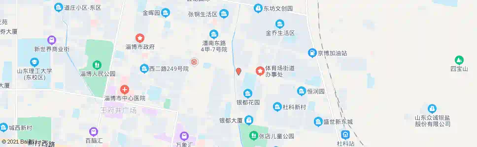 淄博网通大厦_公交站地图_淄博公交_妙搜公交查询2025