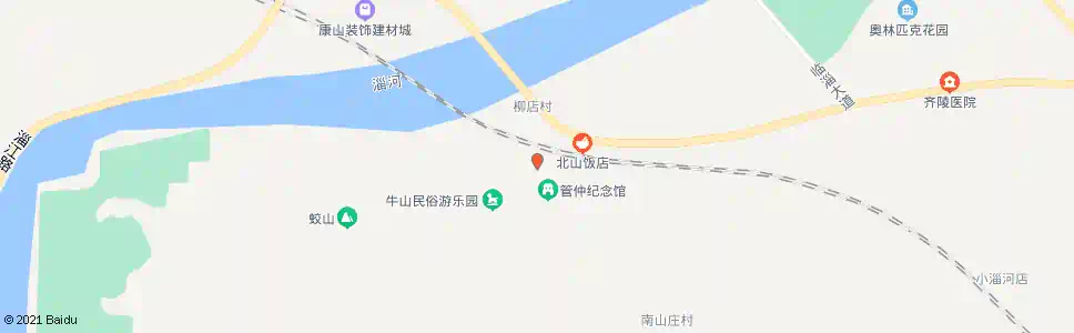 淄博管仲纪念馆_公交站地图_淄博公交_妙搜公交查询2025