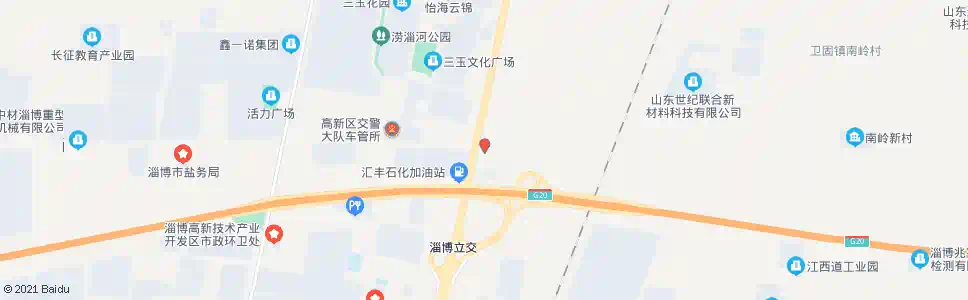 淄博石化腈纶厂_公交站地图_淄博公交_妙搜公交查询2025