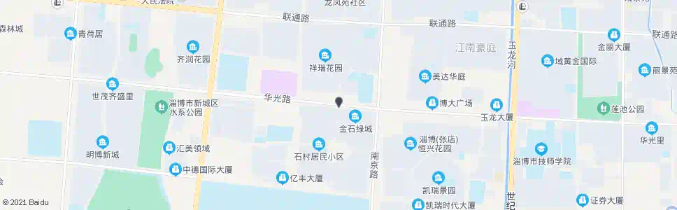 淄博金石小区_公交站地图_淄博公交_妙搜公交查询2025
