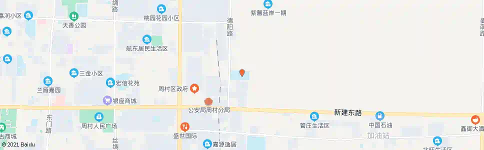 淄博凤鸣小学_公交站地图_淄博公交_妙搜公交查询2025