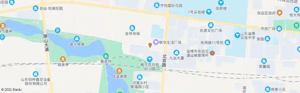 淄博马三村_公交站地图_淄博公交_妙搜公交查询2025