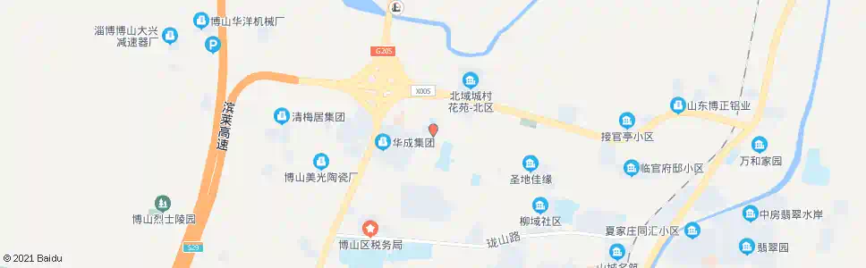 淄博北域城平度沟_公交站地图_淄博公交_妙搜公交查询2025