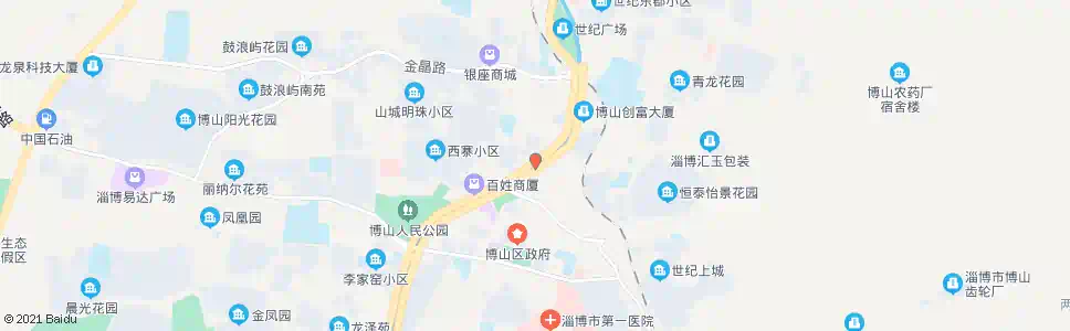 淄博北关桥_公交站地图_淄博公交_妙搜公交查询2025